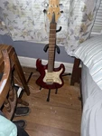 Dean Electric Guitar Red Great Condition No Reserve Auction. Fixed Price $1500.00.