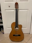 Palmer Eq-tuner 400 Acoustic Electric Guitar Used. Fixed Price $105.00.