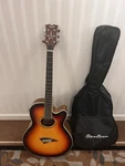 Beautiful Acoustic/ Electric Guitar Patec Vs By Dean With Backpack Case. Fixed Price $250.00.