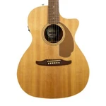 Fender Newporter Player Natural Acoustic Electric Guitar. Fixed Price $370.00.