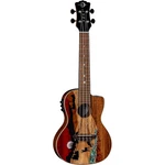 Luna Guitars Vista Deer Tropical Wood Concert Acoustic-electric Ukulele Gloss. Fixed Price $469.00.