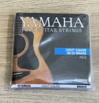 New Yamaha Folk Guitar Set Light Guage 80/20 Brass FG12 Six. Fixed Price $12.59.