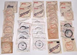 Lot 37 Vintage Gibson Guitar Strings Steel Electric Acoustic 5TH, 2ND, 6TH. Fixed Price $42.84.