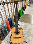 Alvarez AC70HCE Armrest Hybrid Classical Acoustic Electric Guitar - Natural. Fixed Price $599.99.