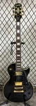 Epiphone Les Paul Custom Electric Guitar Black Gold Hardware W/ Gator Case. Fixed Price $549.99.