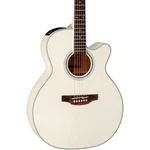 Takamine GN37CE Grand Concert A/e Guitar, Solid Spruce Top, Pearl White. Fixed Price $899.00.
