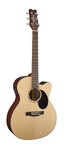 Jasmine JO36CE-NAT Orchestra Acoustic-electric Cutaway Guitar. Fixed Price $299.00.