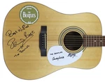 Beatles Drummers (3) Starr, Best & White Signed Epiphone Acoustic Guitar Bas Jsa. Fixed Price $5999.99.