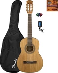 Fender FA-15N 3/4-SIZE Kids Classical Guitar Natural W/ Gig Bag. Fixed Price $199.99.