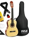 Pyle Pro 34" Classic 6-STRING Acoustic Guitar Kit W/ 18 Frets & Brown Wood Body. Fixed Price $56.52.