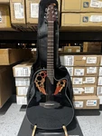 Ovation Elite Celebrity Mid-depth Acoustic-electric Guitar Black W/ Gig Bag. Fixed Price $575.00.