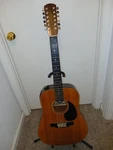 12 String Alvarez Acoustic/electric Guitar Model # S98060677. Fixed Price $450.00.