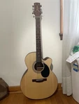 Jasmine S34C Acoustic Guitar Right-handed, 6-STRING, Hollow Body, 21-FRET. Fixed Price $200.00.