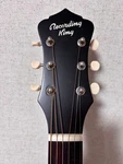 All Solid Recording King Dreadnought Electric Acoustic Guitar. Fixed Price $587.38.