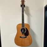 Martin Dreadnought Acoustic Guitar 6 String Spruce Rosewood Ebony Brown W/ Case. Fixed Price $11500.00.