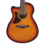 Used Ibanez AAM50LCE Advanced Auditorium Lh A/e - Light Brown Sunburst. Fixed Price $299.99.