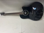 Ovation Celebrity CS24-5 Mid-depth Acoustic Electric Guitar (black). Fixed Price $349.99.