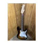 Silvertone Sunburst Strat-style Solid Body Electric Guitar, Right-handed. Fixed Price $130.00.