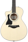 Taylor 112CE Left-handed Acoustic-electric Guitar Natural Sapele. Fixed Price $799.00.