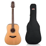 Takamine GD20 G20 Series Dreadnought Acoustic Guitar, Natural W/ Gig Bag. Fixed Price $449.00.
