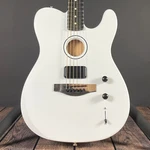 Fender Limited Finneas American Acoustasonic Telecaster - Satin Arctic White. Fixed Price $2499.99.