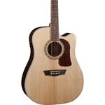 Washburn D20SCE Dreadnought Acoustic-electric Guitar, Solid Spruce Top. Fixed Price $399.00.