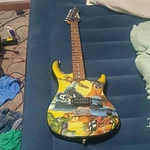 Peavey Raptor 6-STRING Solid Body Electric Guitar Marvel Graphic Multicolor. Fixed Price $250.00.