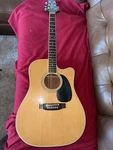 Takamine FP360SC Acoustic Guitar With Hard Case. Fixed Price $1350.00.
