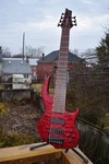 Conklin Guitars Groove Tools (GT-7) 7-STRING Bass Red Wine Hsc. Fixed Price $899.00.