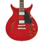 Washburn SH35 Semi-hollow Electric Guitar, Rosewood Fingerboard, Trans Red. Fixed Price $999.00.