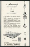 1963 Harmony Guitar Electric Acoustic Banjo Amp Mandolin Photo Vintage Print Ad. Fixed Price $29.97.