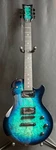 Schecter Solo-ii Standard Electric Guitar Ocean Blue Burst Burl Finish. Fixed Price $359.95.