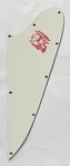 For Gibson Firebird Blank Style Guitar Pickguard Red LOGO,3 Ply Parchment. Fixed Price $29.44.