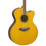 Yamaha CPX600 Jumbo Acoustic-electric Guitar, Spruce Top, Vintage Tint. Fixed Price $419.99.
