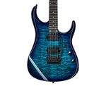 Sterling Music Man JP150D Quilted Maple Cerulean Paradise B-stock. Fixed Price $1099.99.