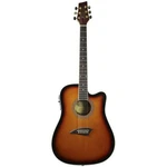 K2SB Kona Series Thin Body Acoustic Electric Guitar - Sunburst (FVS035500). Fixed Price $219.99.