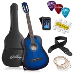 Ashthorpe 38-INCH Beginner Acoustic Guitar (blue), Starter Kit Inch,. Fixed Price $94.49.