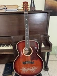 Esteban Amber Ice Acoustic-electric Guitar 6 String 2009. Fixed Price $290.00.