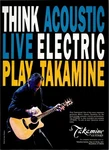 1993 Takamine FP360S Print Neal Preston Vintage 1990S ADV-57. Fixed Price $12.74.