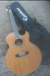 Epiphone Pr 5E/N Natural Cutaway Acoustic Electric Guitar Used. Fixed Price $299.98.