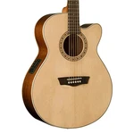 Washburn WG7SCE Harvest Grand Auditorium Cutaway - Natural Gloss Open Box. Fixed Price $224.99.