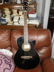Ibanez AEG5EJP-BK-2Y-02 With Locking Ninja Tuners 19:1 2000'S -gigbag Incl.. Fixed Price $115.00.