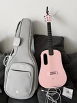 Lava Music - Rare Blue Touch Smart Acoustic Guitar Coral W/ Bag See Desc. Fixed Price $300.00.