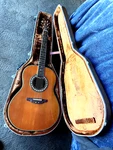 Vintage Ovation Acoustic Electric Guitar Model 1657-7 The Anniversary. Fixed Price $1395.00.