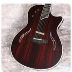 Taylor T5 Cocobolo Guitar Excellent Condition Slimline Maroon Limited Edition. Fixed Price $3000.00.