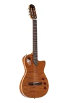 Angel Lopez Hybrid Nylon Electric Semi-acoustic Guitar, Natural. Fixed Price $489.99.