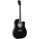 Johnson JG-650-TB Thinbody Acoustic Electric Guitar, Black. Fixed Price $219.99.