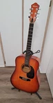 Ventura Acoustic Electric Guitar Model V-21 Built In Japan, Looks Beautiful. Fixed Price $1200.00.