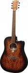 Lag Guitars Tramontane 70 Dreadnought Cutaway Acoustic-electric Black And Brown. Fixed Price $469.00.