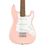 Squier Affinity Mini Stratocaster V2 Electric Guitar Shell Pink. Fixed Price $199.99.